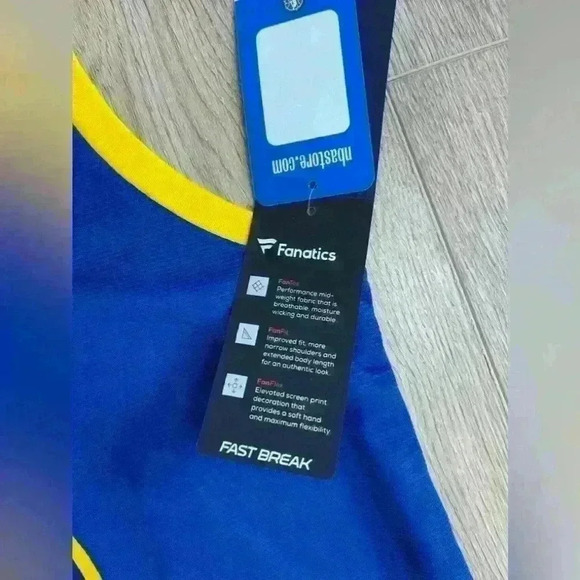 Fanatics Golden State Warriors Kevin Durant Men’s Jersey Fast Break Size M NWT - Picture 6 of 9
